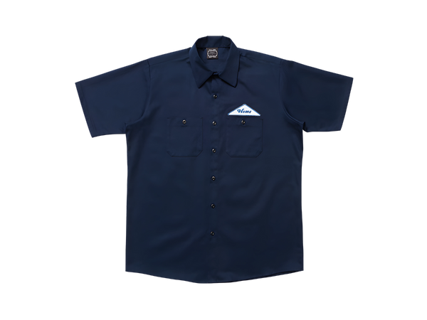 Newprint Work Shirt | Navy Work Shirt | HOME